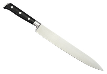 kitchen knife isolated on a white background