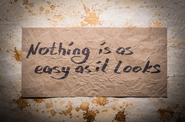 Popular quotes. One chance is all you need