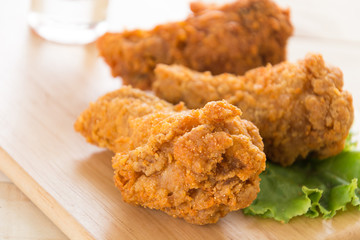 fried crispy chicken
