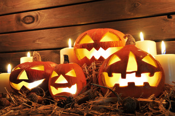 Halloween-Kürbisse