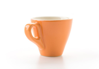 empty cup of coffee or mug