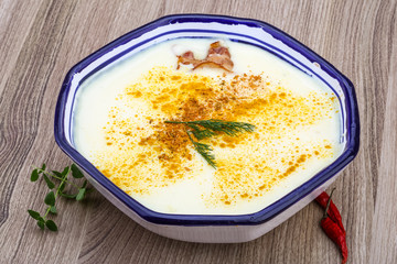 Cheese soup