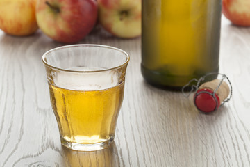 Homemade apple cider