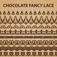 Eight Chocolate Lace Patterns