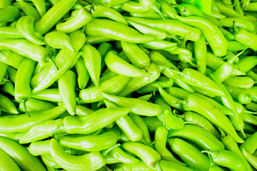 Green jalapeno peppers