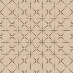 Intricate seamless geometric pattern