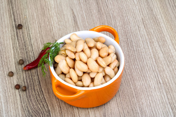 Canned white beans