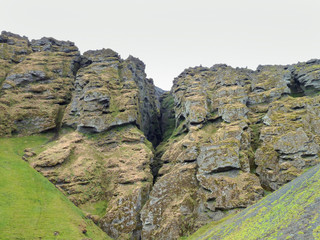 rock formation in Iceland