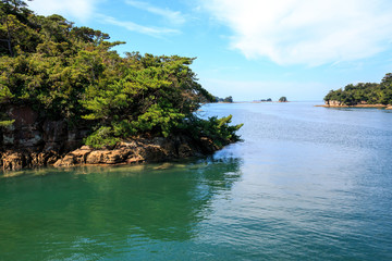 Naklejka premium 佐世保九十九島