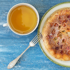 Homemade Organic Apple Pie Dessert Ready to Eat