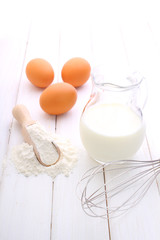 brown chicken eggs on a white table