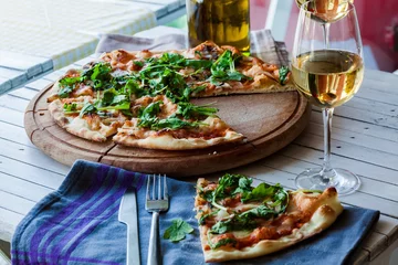 Abwaschbare Fototapete Pizzeria Italienische Mahlzeit