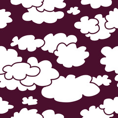 Sky abstract seamless pattern background