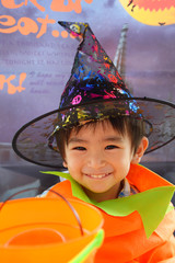ハロウィンの男の子