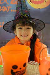 ハロウィンの女の子