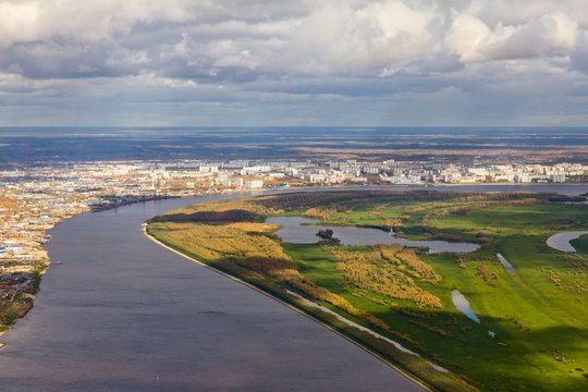 Nizhnevartovsk City, Top View