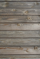 Old planks from pine wood
