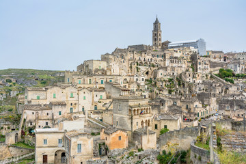 Fototapeta na wymiar Ancient town of Matera, Basilicata, Italy