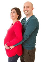 pregnant couple