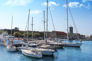 Boat Harbor in the Summer gorgeous Blue Water