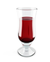 Glass of wine