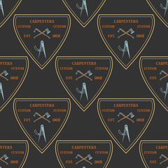 Logotype for construction and carpentry industries. 