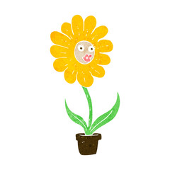cartoon flower