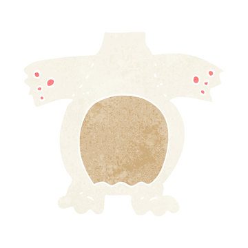 cartoon polar bear body (mix and match cartoons or add own photo