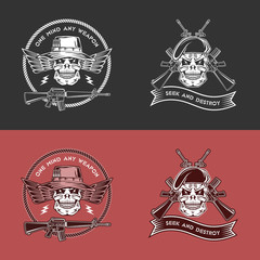Fototapeta premium military emblems