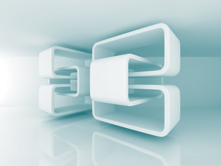 Futuristic Modern Abstract Architecture Design Background