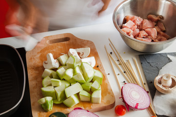 Turkey Skewers