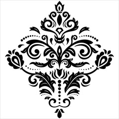 Oriental Abstract Vector Pattern