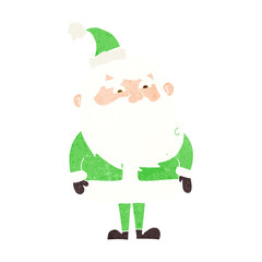 cartoon santa claus