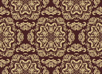 Damask Seamless Vector Pattern
