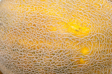 The texture of yellow melon