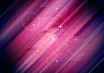 Abstract Purple Vector Lines Background. Vector Illustration