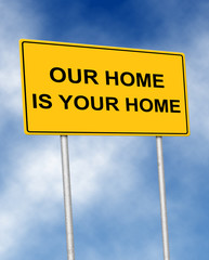 Our home is your home