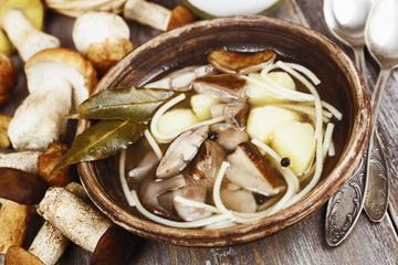 Mushroom soup