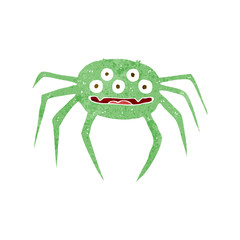 cartoon halloween spider