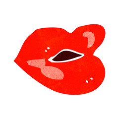 cartoon lips