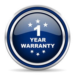 warranty guarantee 1 year icon
