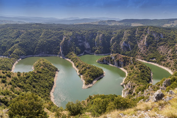 Canyon of Uvac river