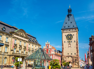 Naklejka premium The Old Gate of Speyer - Germany, Rhineland-Palatinate