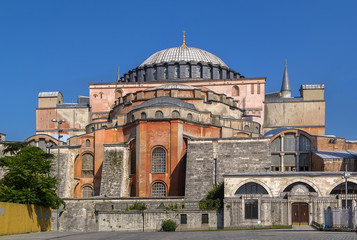 Fototapeta na wymiar Hagia Sophia, Istanbul