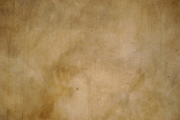 Leather surface of old drum,make from buffalo leather,use as bac