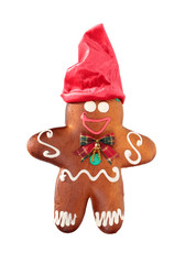 Ginger bread with red cap