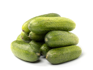 Heap of cucumbers