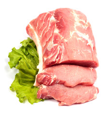 Fresh raw pork