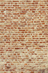 Background of old vintage brick wall