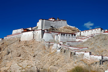 Old Tibetan Fort in Gyantse, Tibet